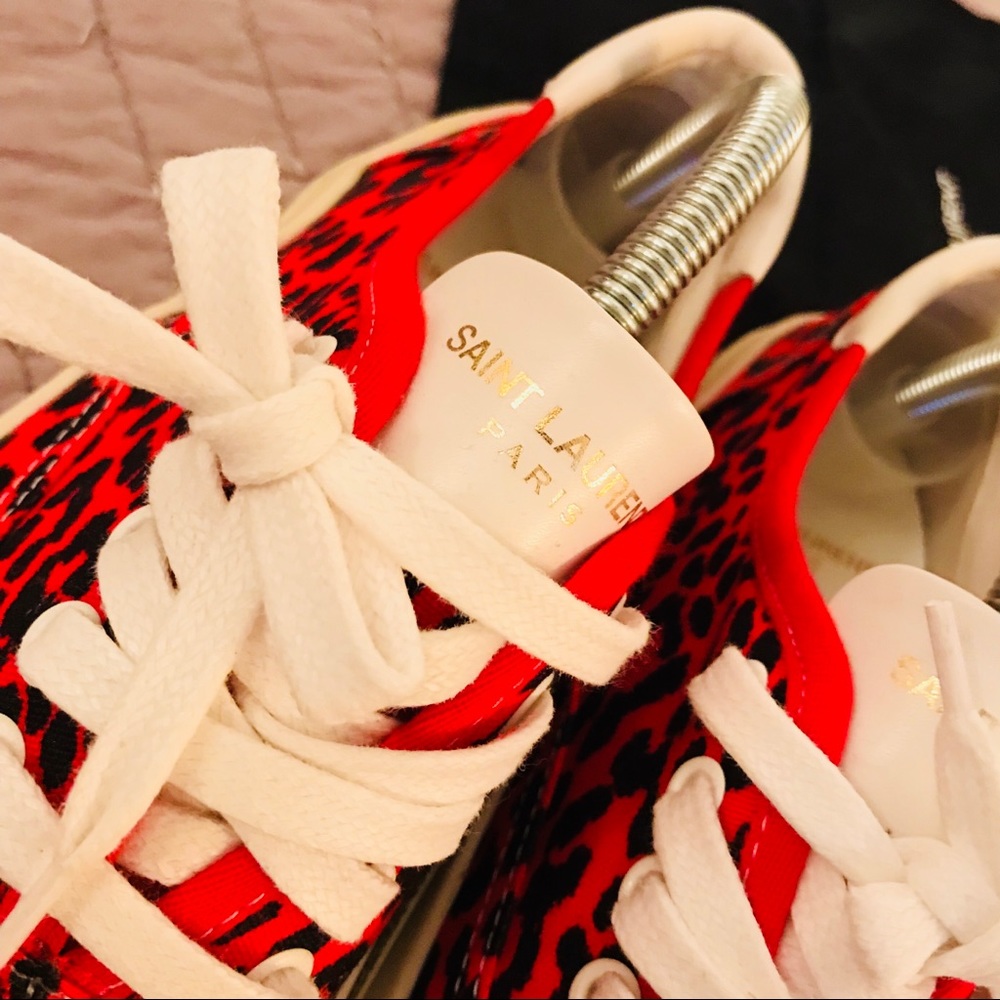 SAINT LAURENT - BOBCAT SKATE SNEAKERS - Picture 3 of 4